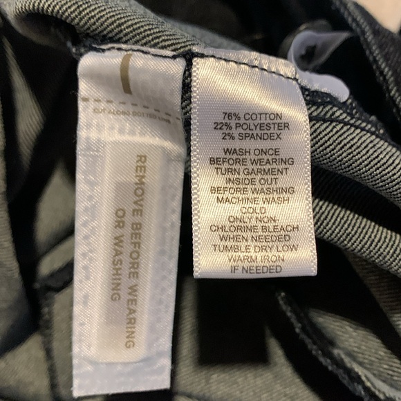 Pre loved curvy flare blue jeans size 14 by Loft - Picture 8 of 9